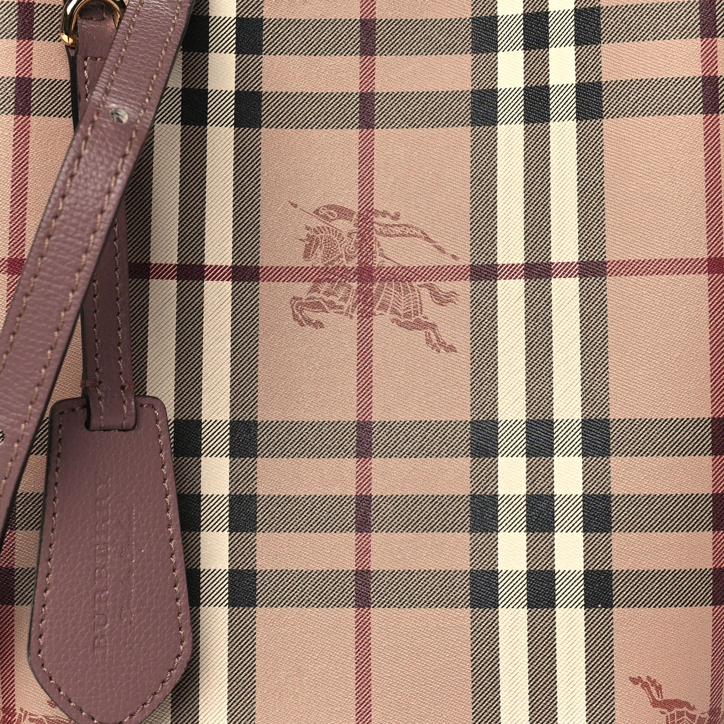 Haymarket Check Colours Small Lorne Bucket Crossbody Elderberry