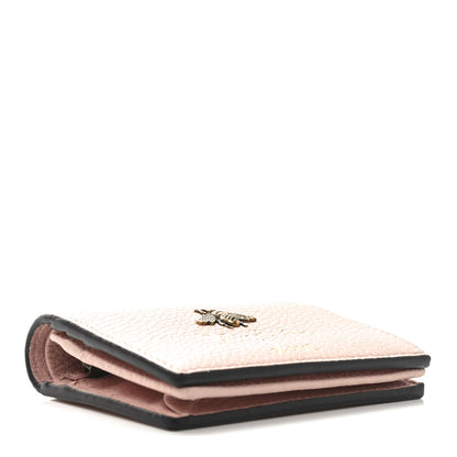 Gucci Cellarius Calfskin Blind for Love Animalier Card Case Perfect Pink 4 of 7