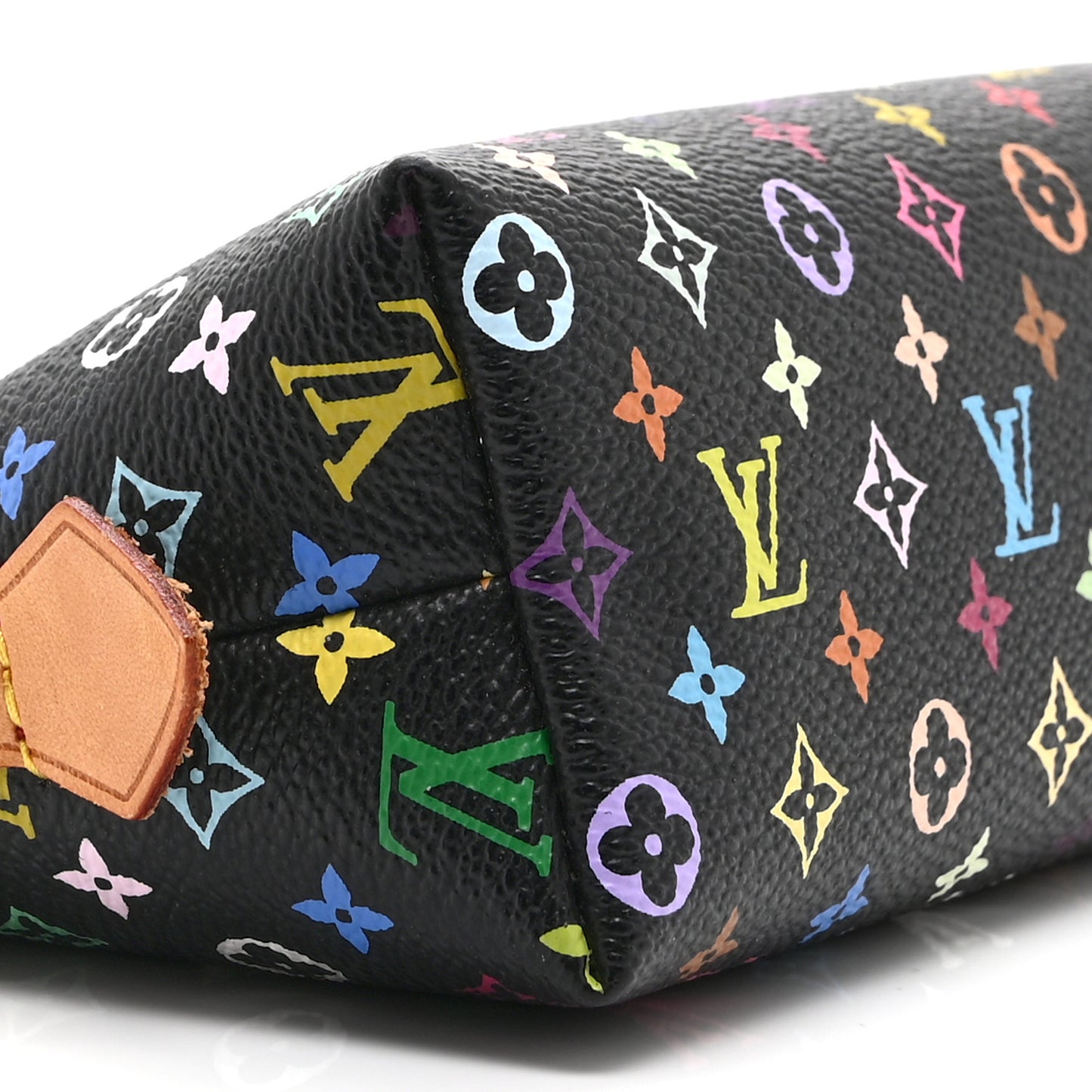 Monogram Multicolor Cosmetic Pouch Black Grenade