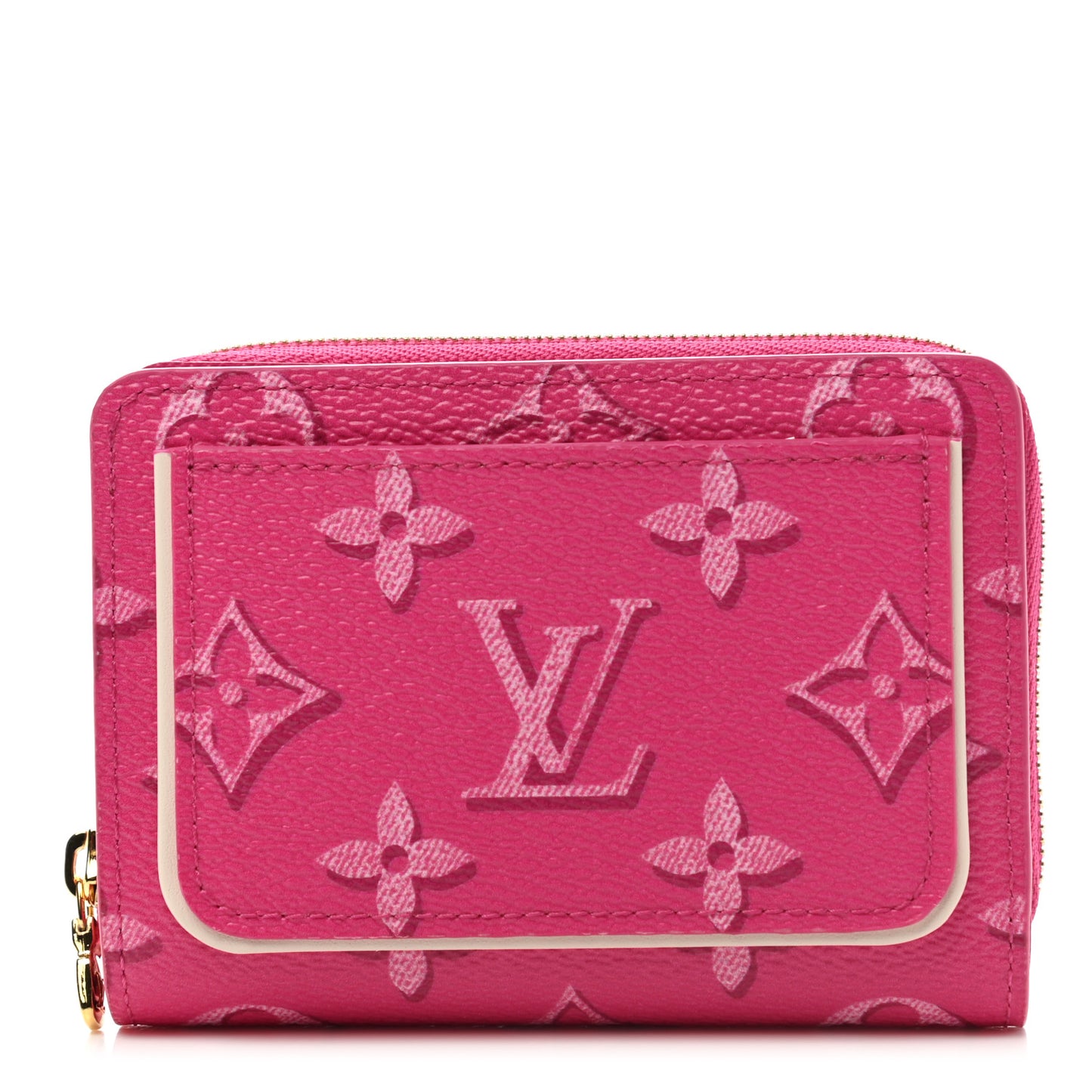 Monogram Fall for You Lou Wallet Fuchsia
