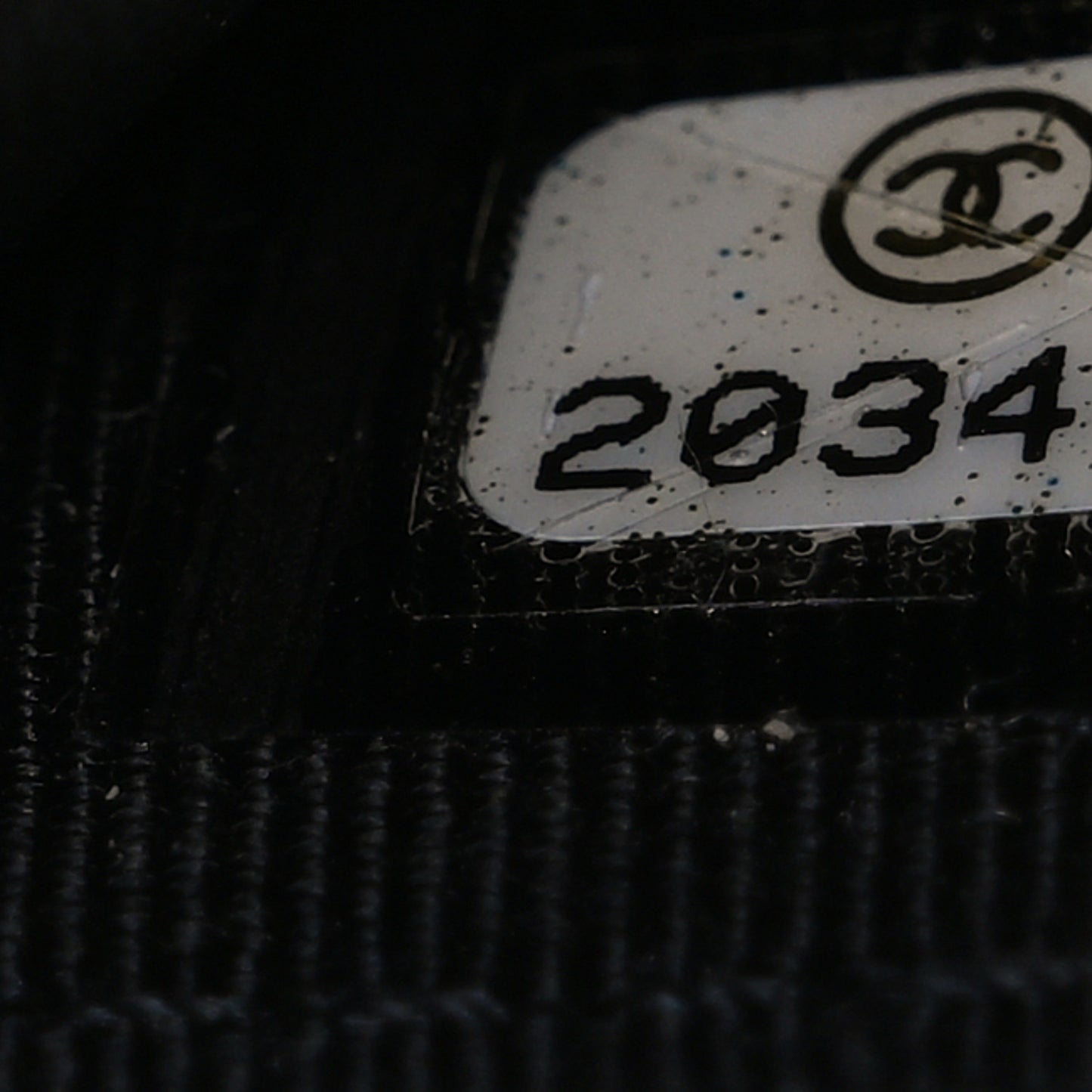 Lambskin Quilted Wallet On Chain WOC Black