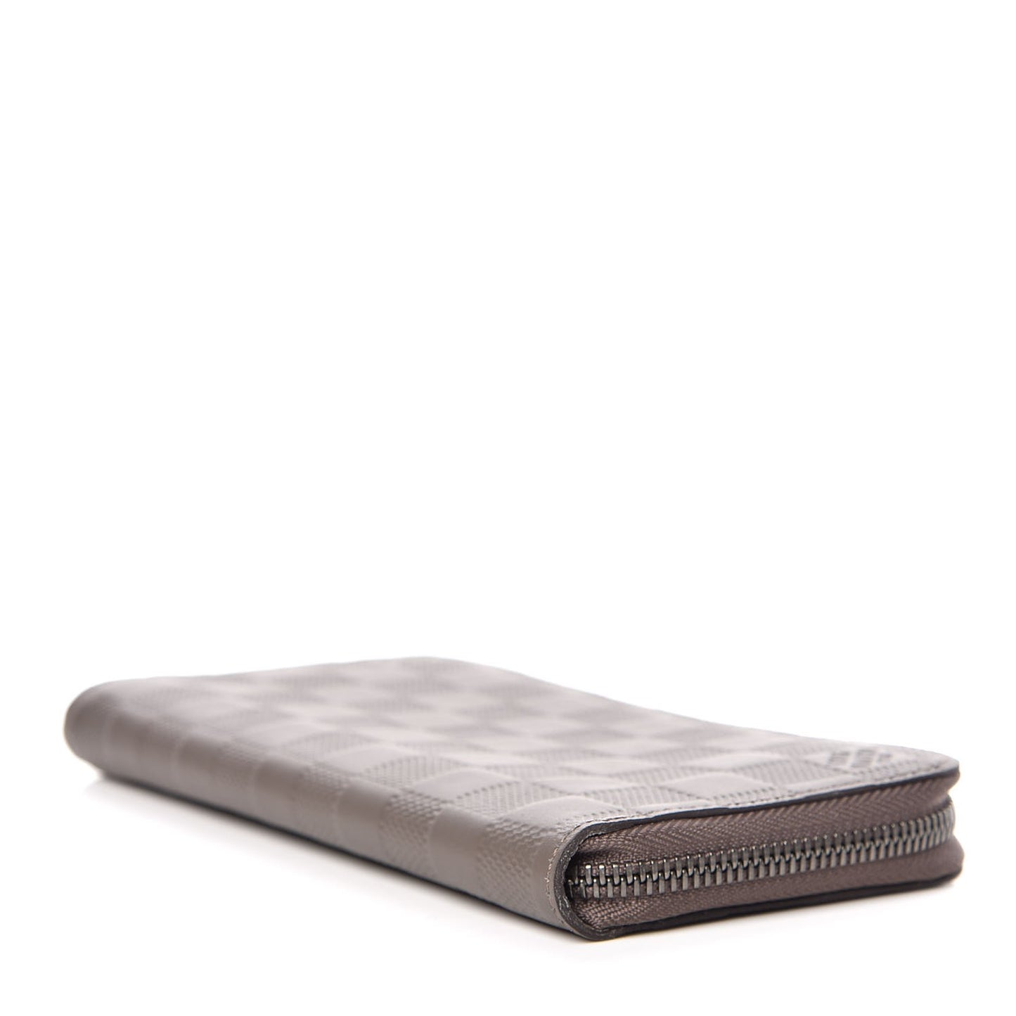Damier Infini Zippy Vertical Wallet Granit
