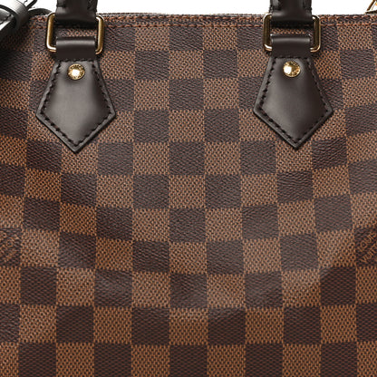 Louis Vuitton Damier Ebene Speedy Bandouliere 25 11 of 17