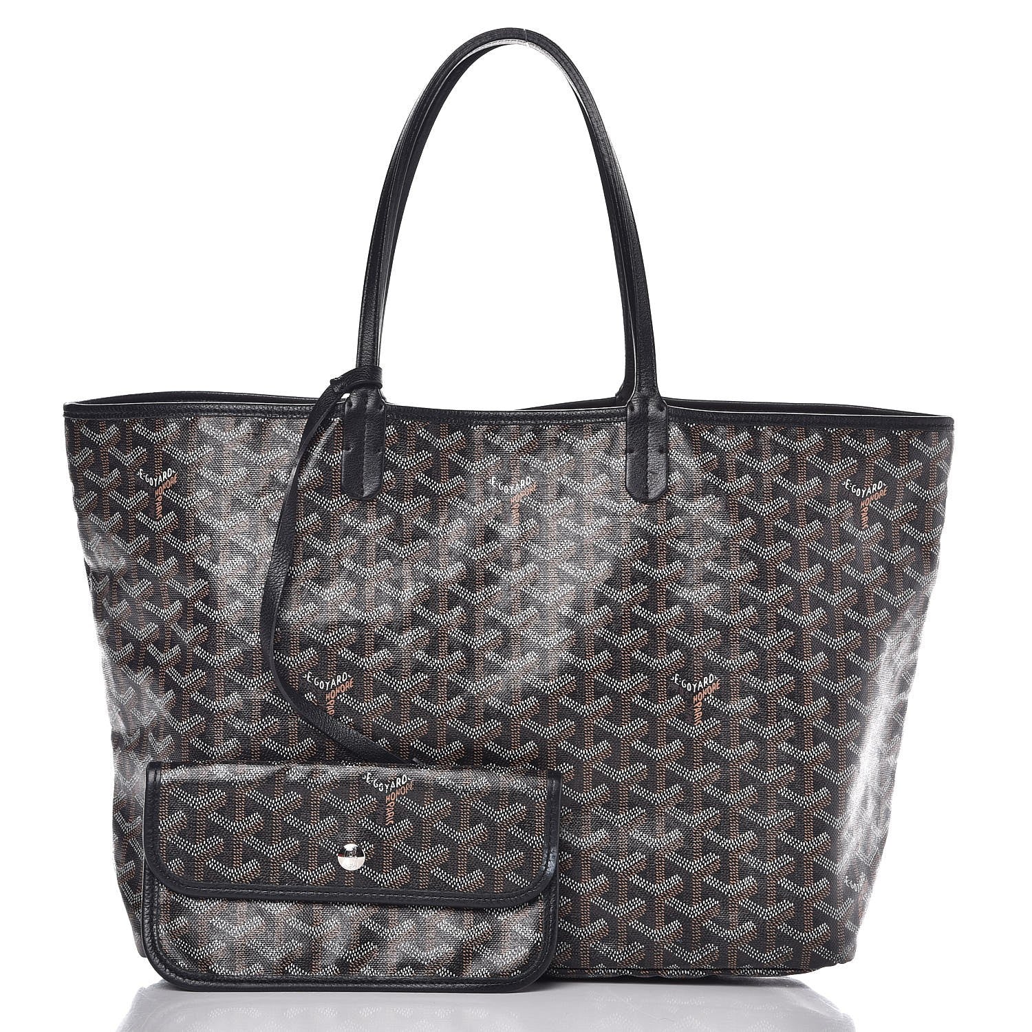 Goyard Goyardine Saint Louis PM Black 1 of 9