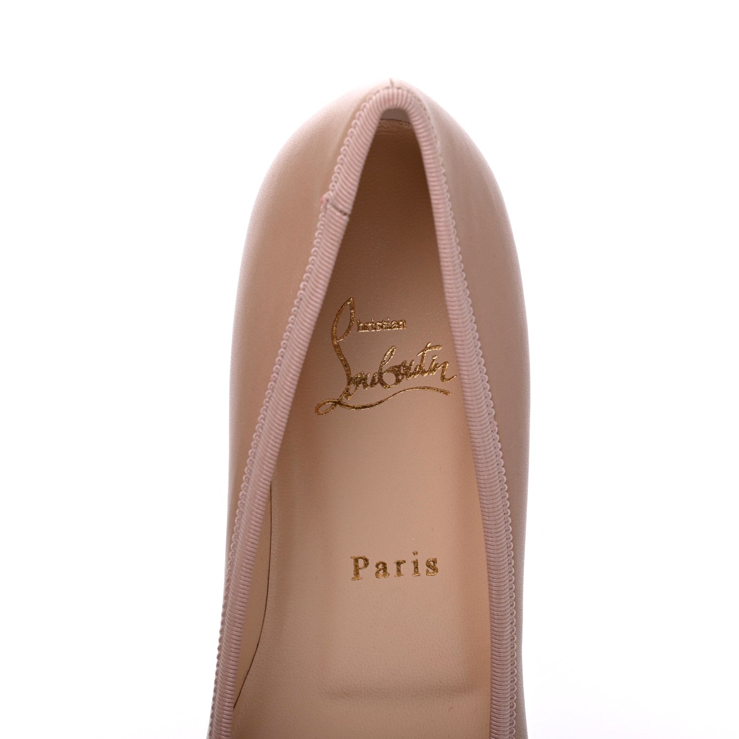 Christian Louboutin Nappa Solasofia Flats 38 Nude 7 of 7