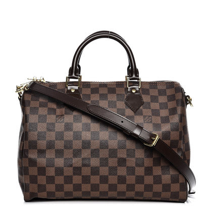 Louis Vuitton Damier Ebene Speedy Bandouliere 30 1 of 9