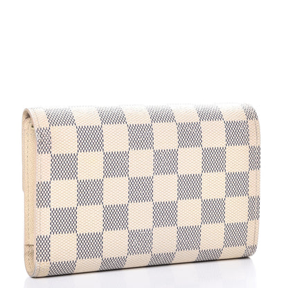 Louis Vuitton Damier Azur Alexandra Wallet 3 of 8