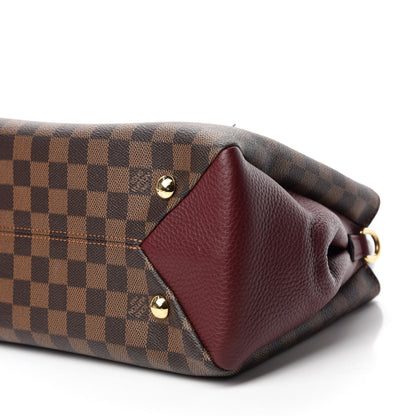 Louis Vuitton Damier Ebene Cuir Taurillon Brittany Bordeaux 7 of 10
