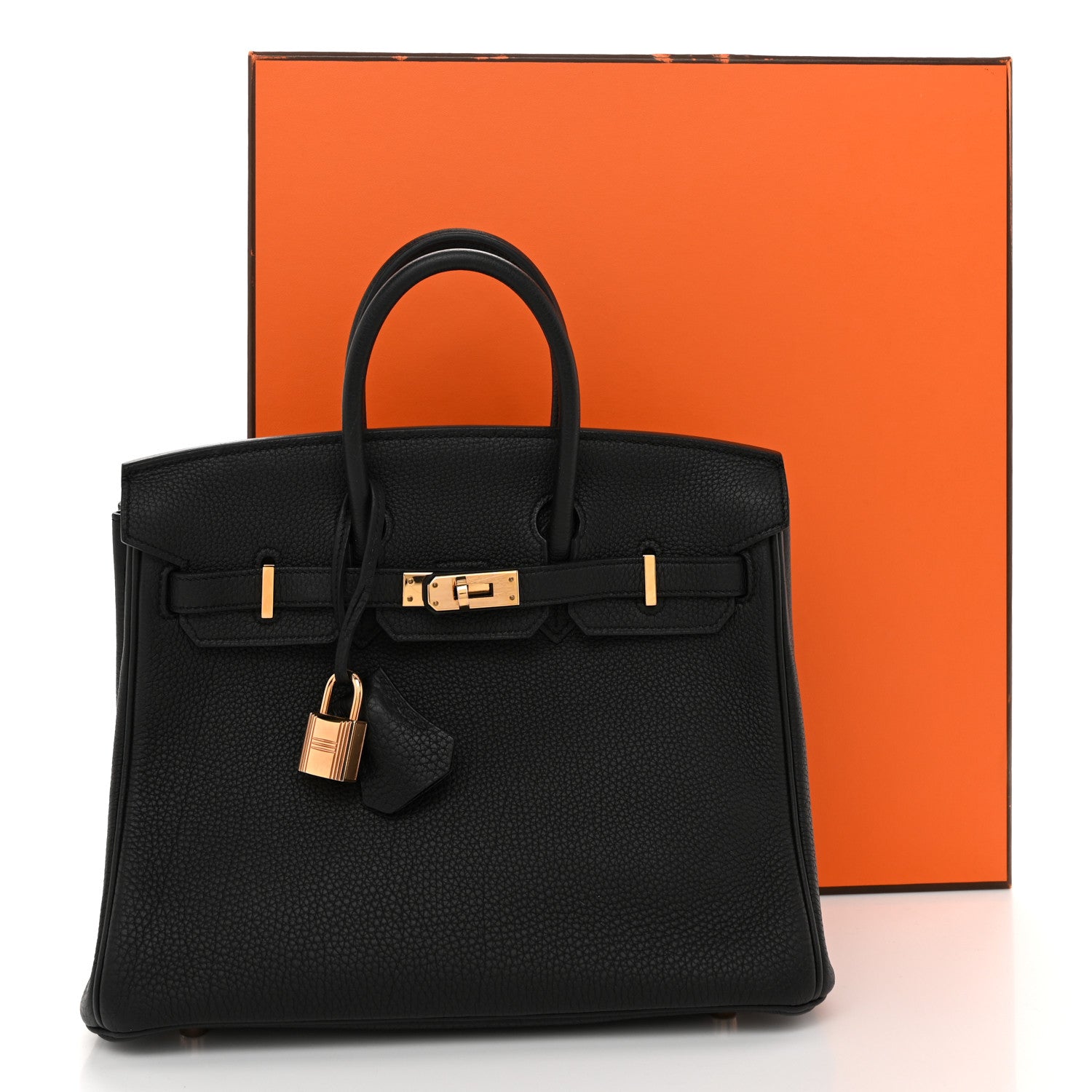 Hermes Togo Birkin 25 Black 13 of 13