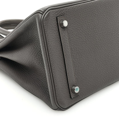 Hermes Togo Birkin 30 Etain 9 of 11