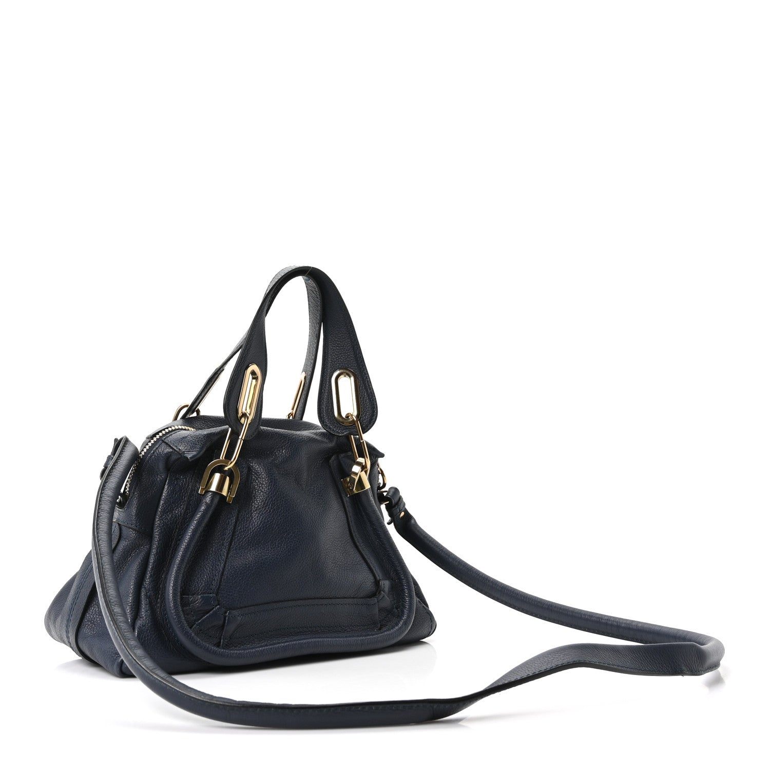 Chloe Calfskin Small Paraty Navy 3 of 10