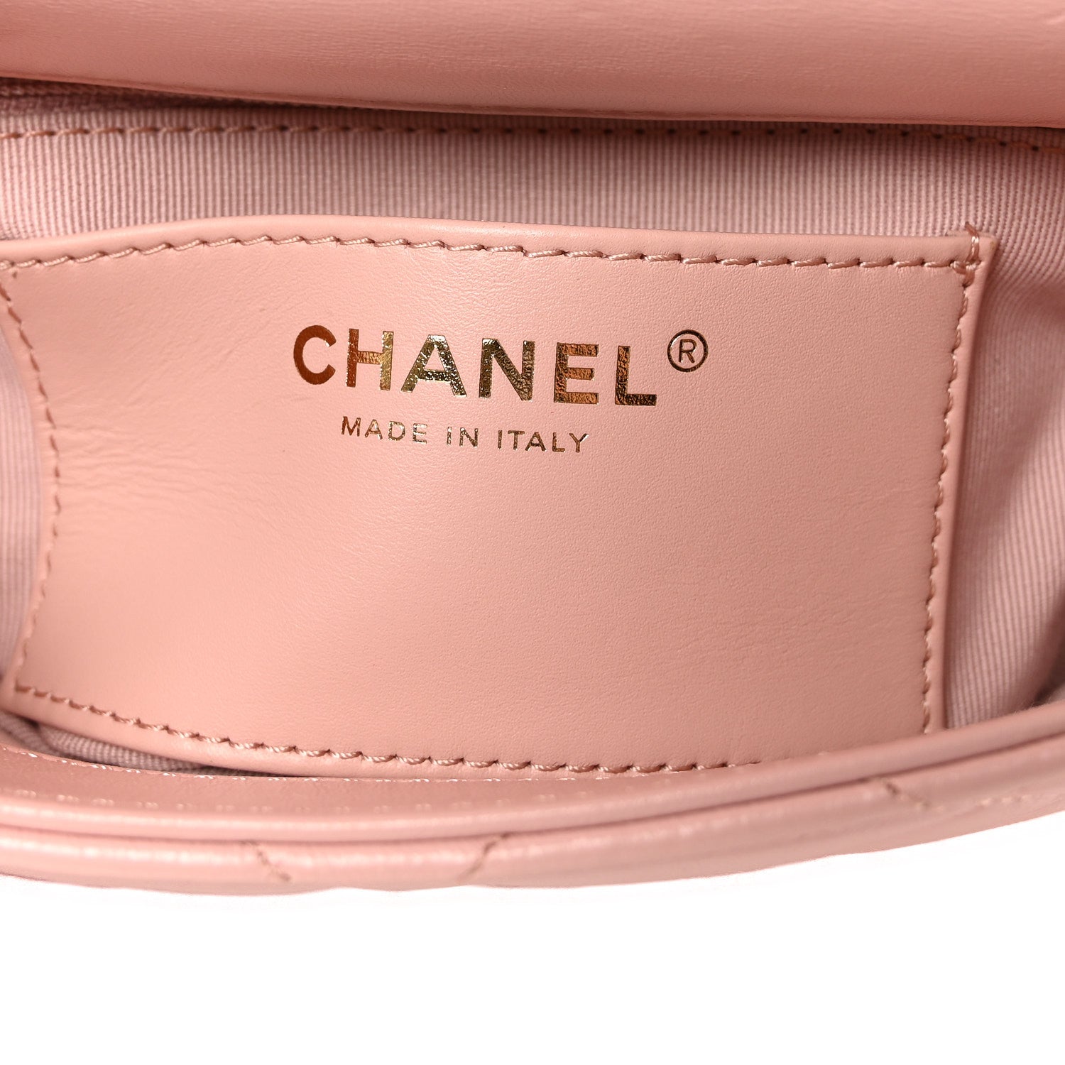 Chanel Lambskin Quilted Mini Heart Charms Flap Light Pink 6 of 10