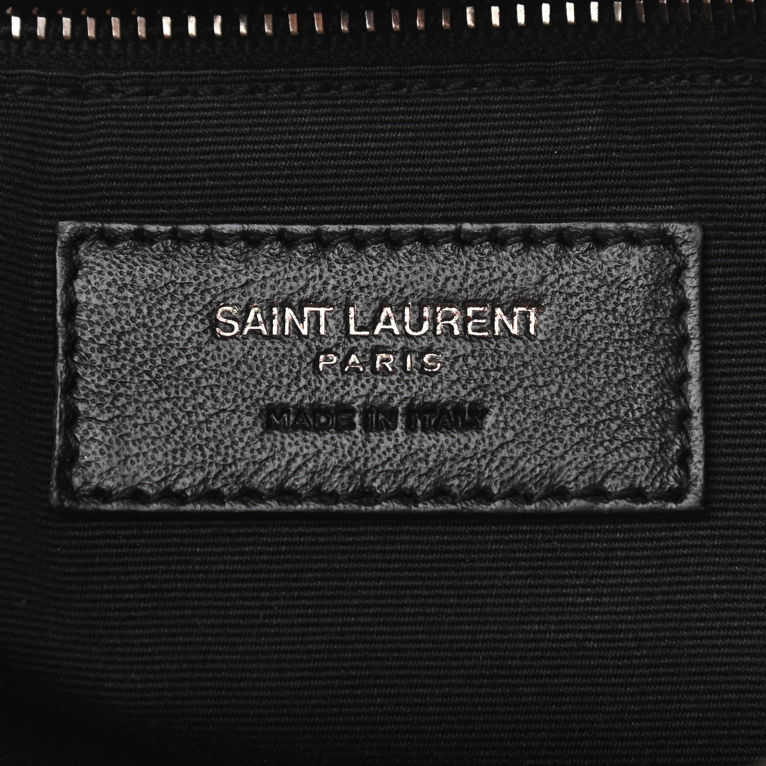 Saint Laurent Crinkled Calfskin Matelasse Monogram Medium Niki Chain Satchel Faggio 10 of 14