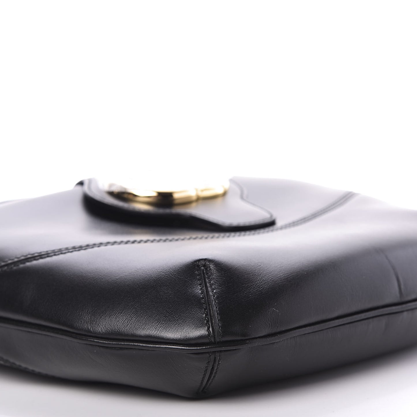 Calfskin Medium Arli Shoulder Bag Black