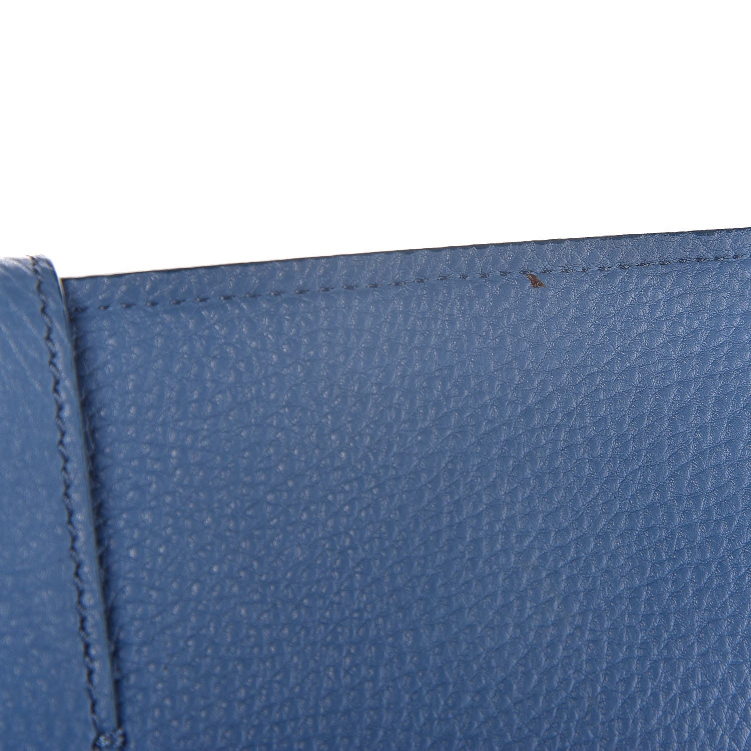 Balenciaga Grained Calfskin Tube L Clutch Bleu 4 of 8