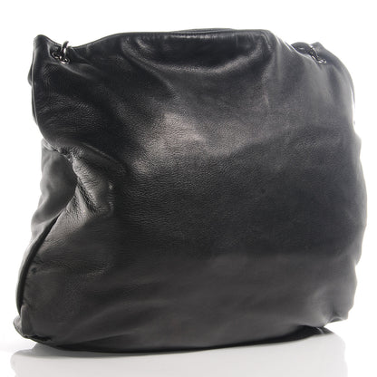 Chanel Lambskin Soft and Chain Large Hobo Black 3 of 7