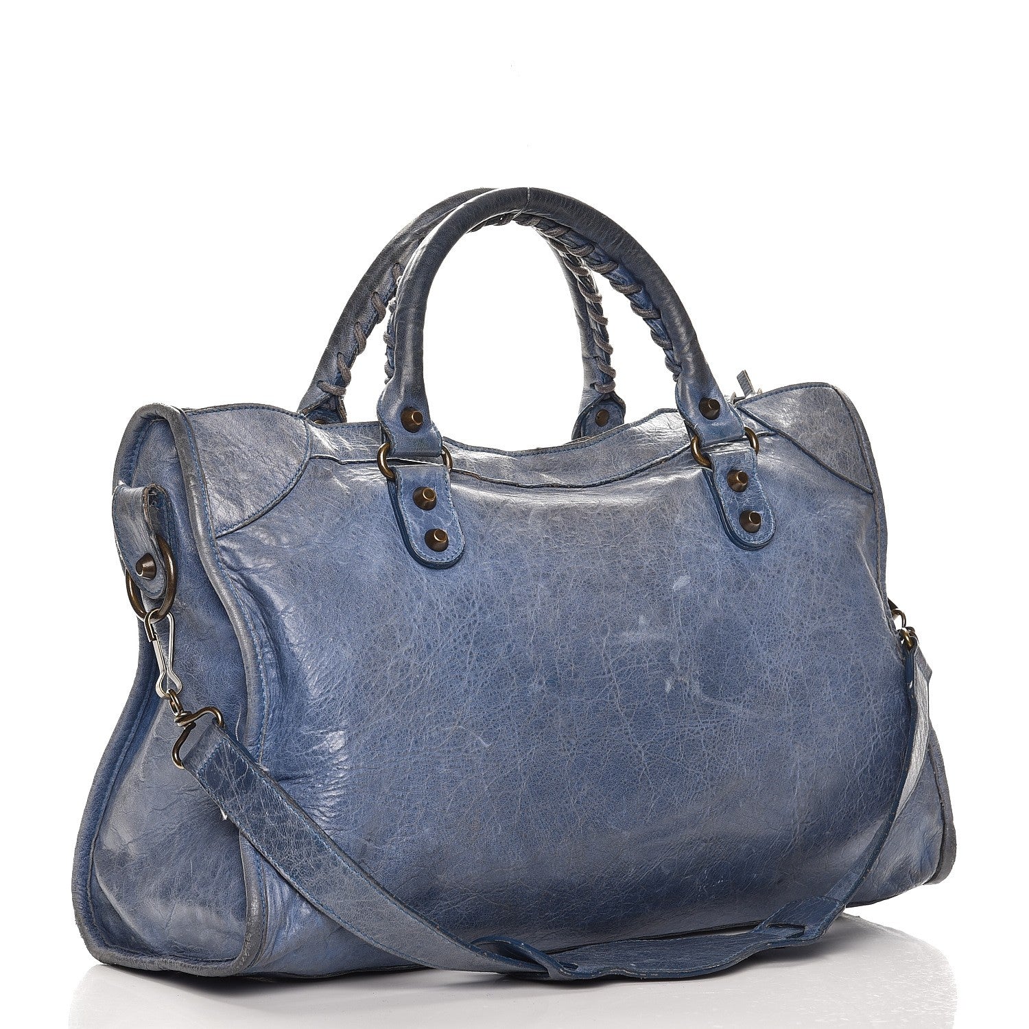 Balenciaga Chevre Classic Hardware City Cornflower Bleu 4 of 28