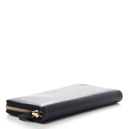 Gucci Calfskin Betty Zip Around Wallet Black 4 of 6