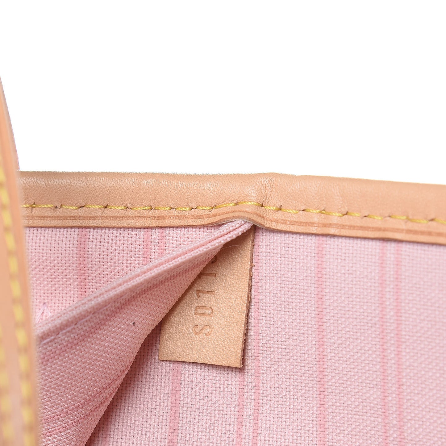 Damier Azur Neo Neverfull MM Rose Ballerine