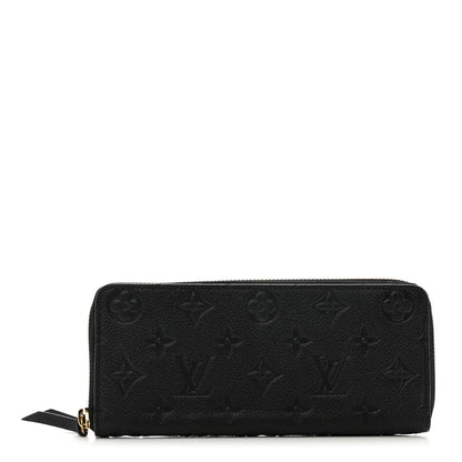 Louis Vuitton Empreinte Clemence Wallet Black 1 of 6