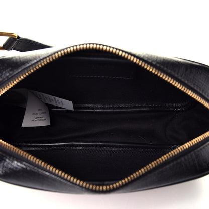 Versace Coated Canvas 90's Logo Belt Bag Black 5 of 9