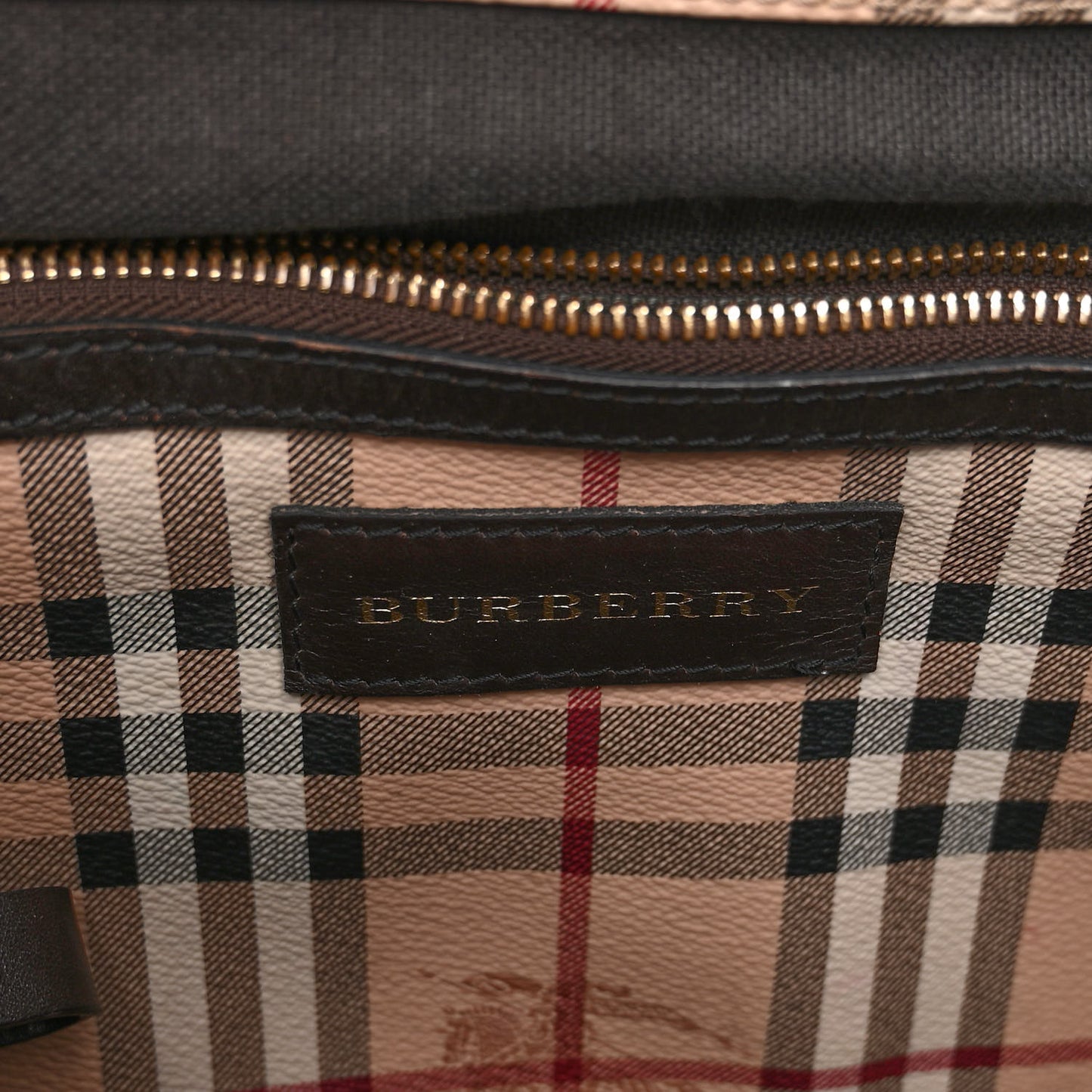 Haymarket Check Large Canterbury Tote Chocolate