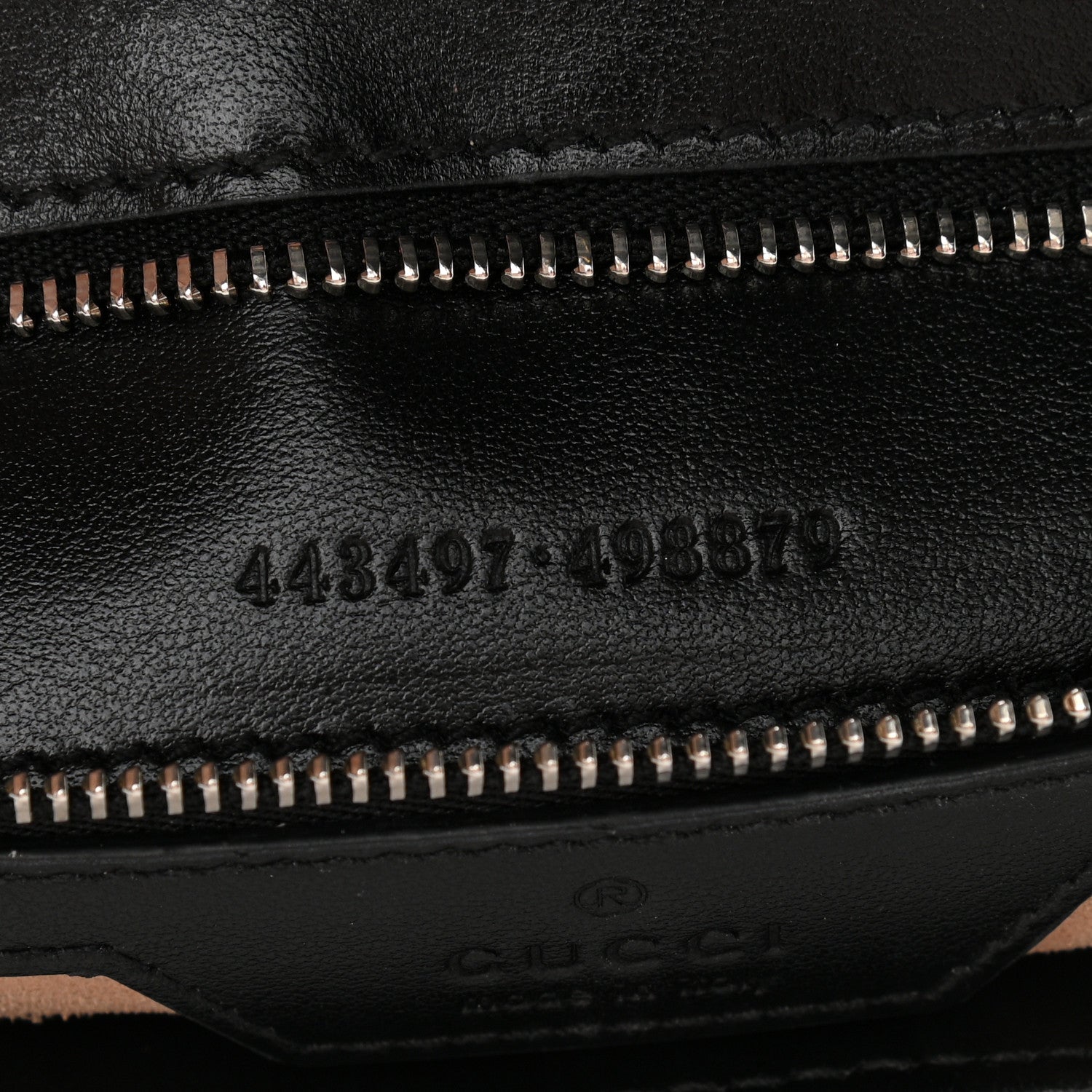 Gucci Calfskin Matelasse Aria Small GG Marmont Shoulder Bag Black 7 of 13