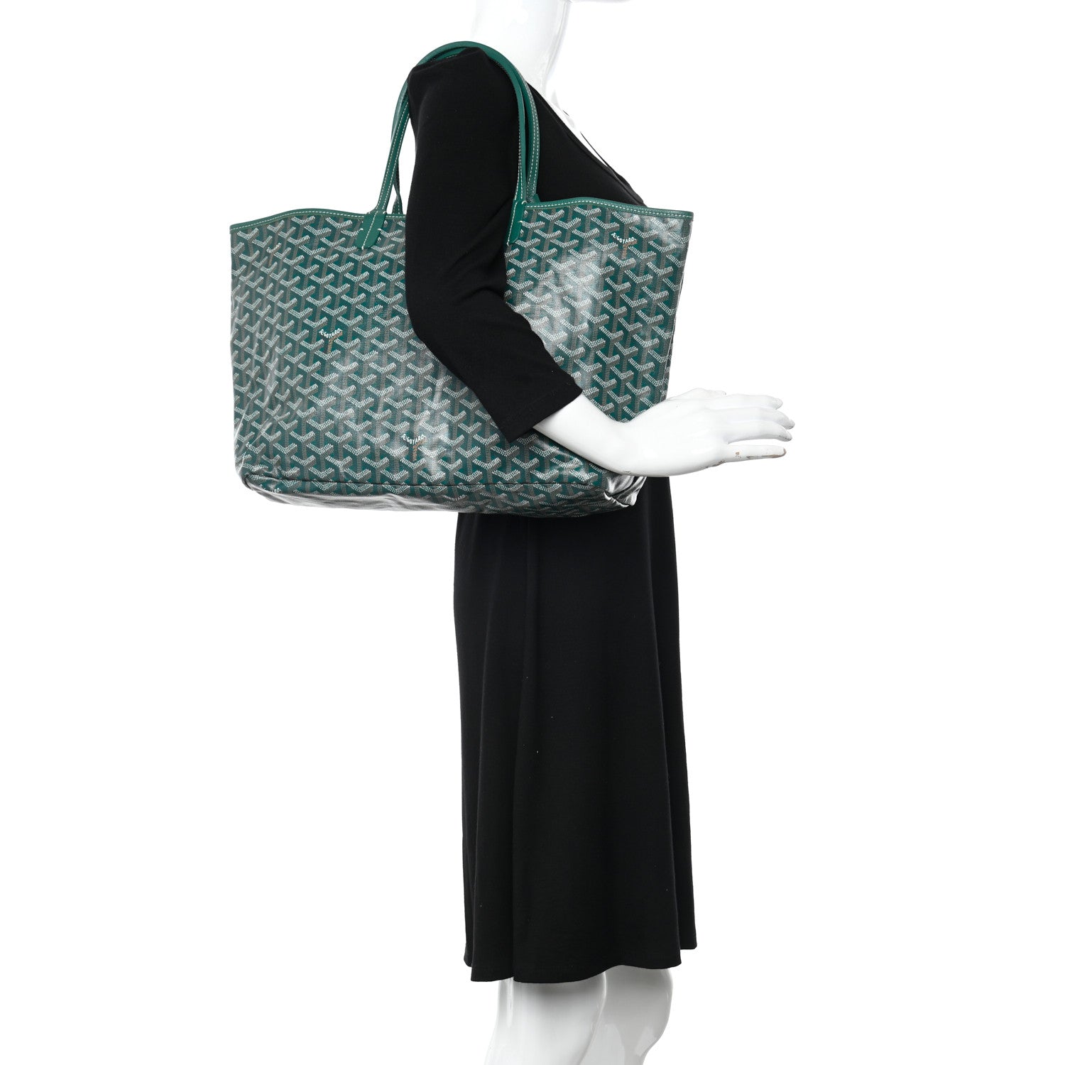 Goyard Goyardine Saint Louis PM Green 2 of 10