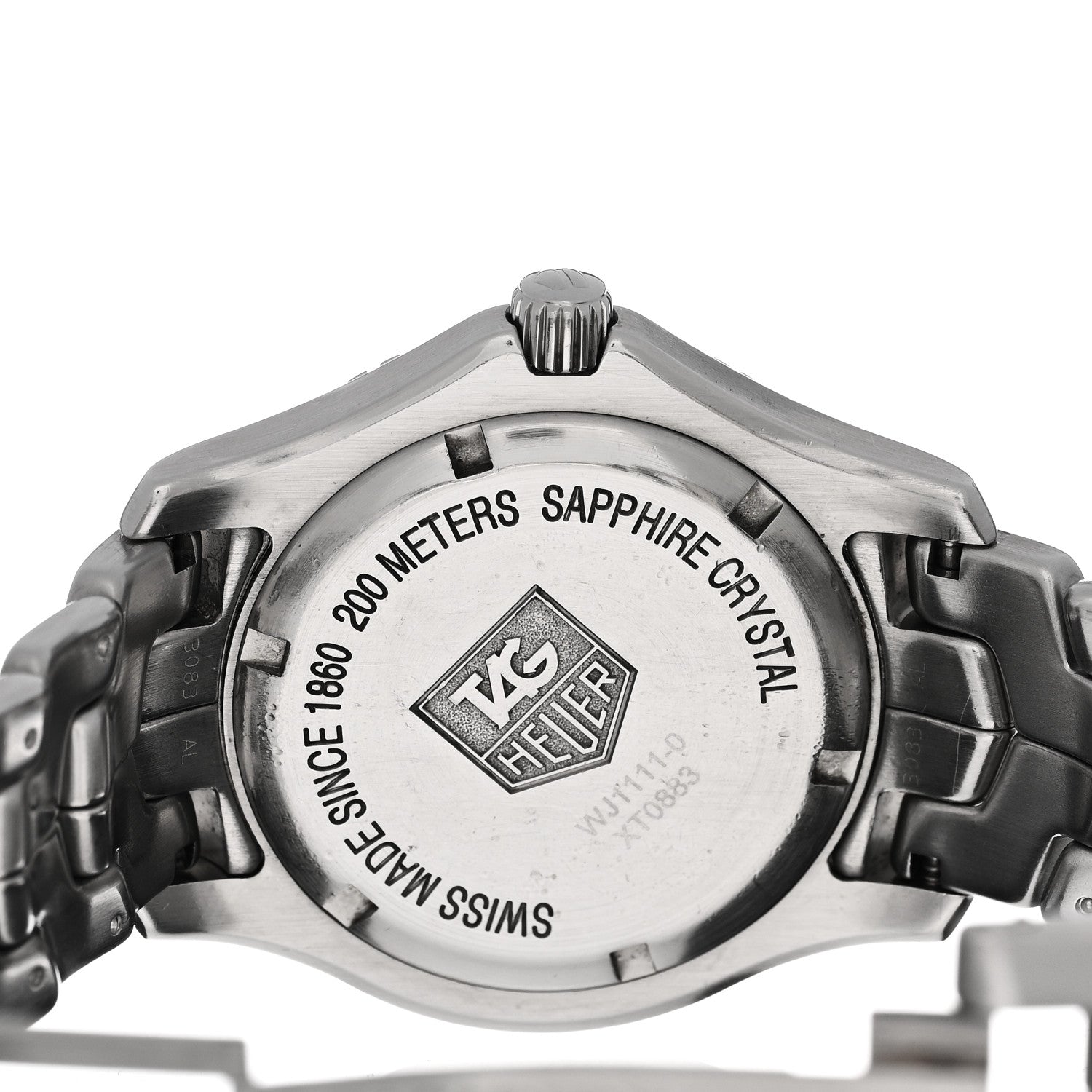 Tag Heuer Stainless Steel 39mm Link Quartz Watch Silver WJ111-0 4 of 4