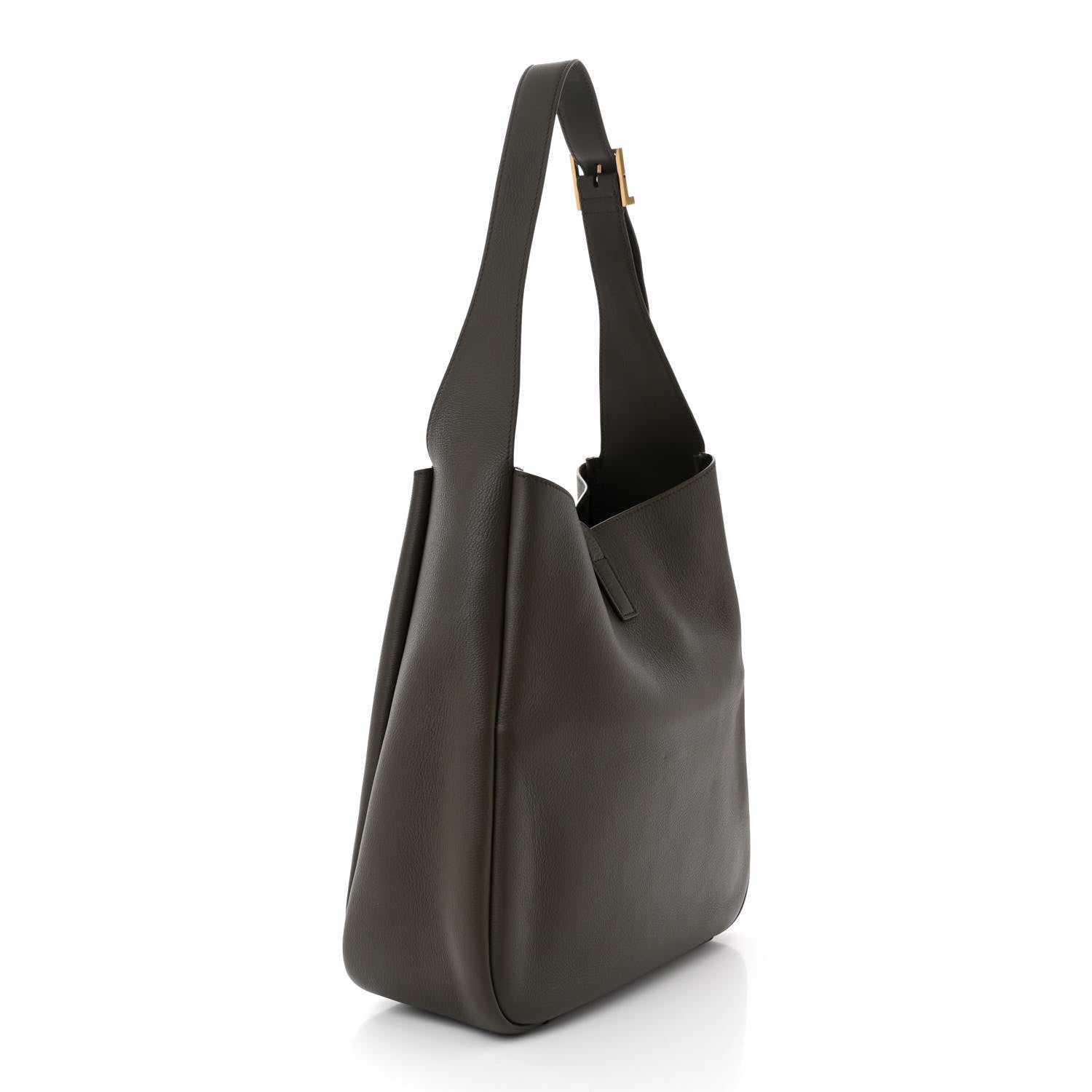 Saint Laurent Supple Calfskin Large Le 5 A 7 Soft Hobo Light Musk 3 of 10