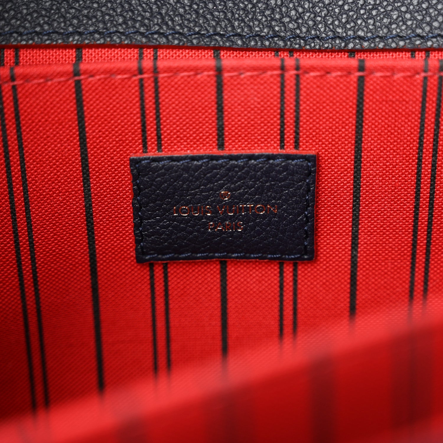 Louis Vuitton Empreinte Pochette Metis Marine Rouge 6 of 11