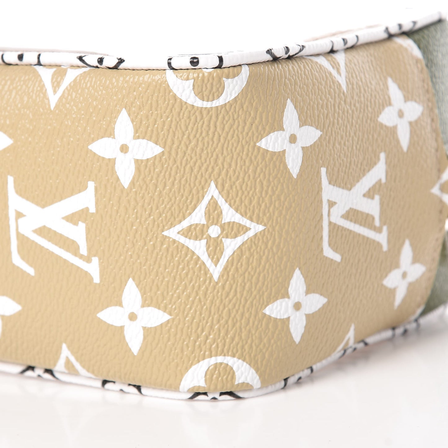 Monogram Giant Beach Pouch Kaki