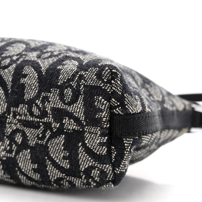 Christian Dior Monogram Shoulder Bag Pochette Black 10 of 14