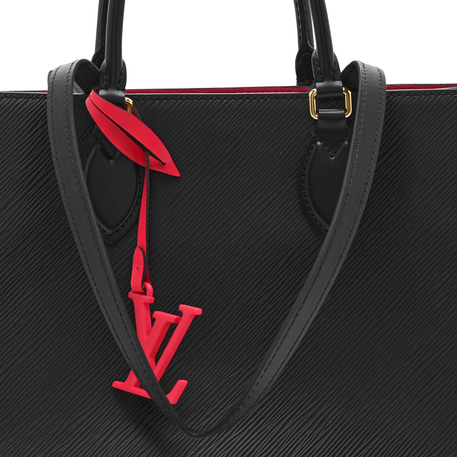 Louis Vuitton Epi Onthego MM Black 8 of 10