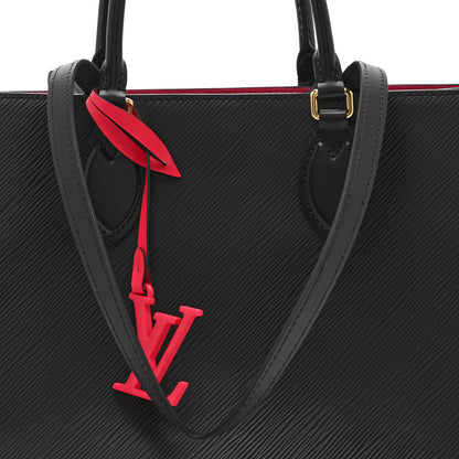 Louis Vuitton Epi Onthego MM Black 8 of 10