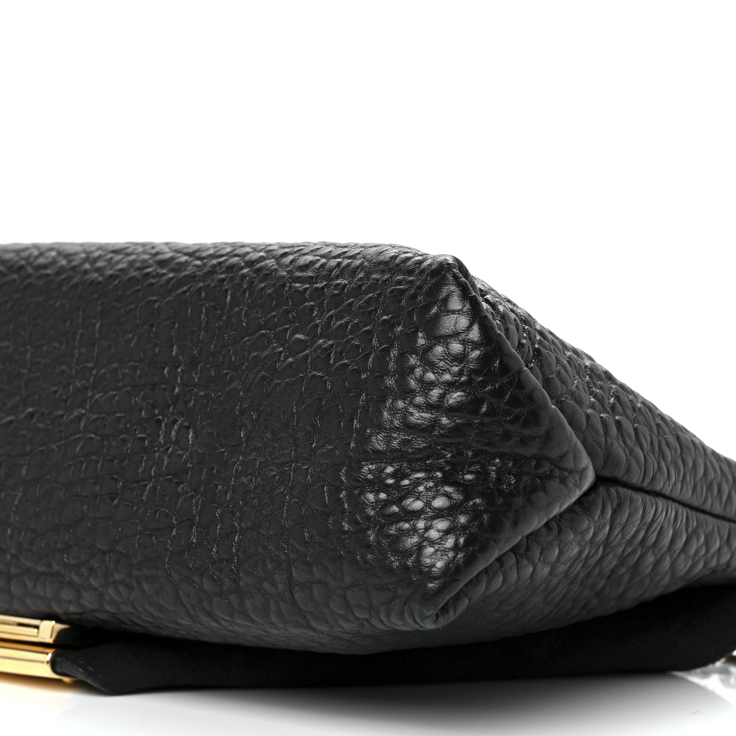 Burberry Signature Grain Small Madison Chain Clutch Black 10 of 10