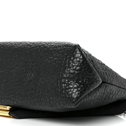 Burberry Signature Grain Small Madison Chain Clutch Black 10 of 10