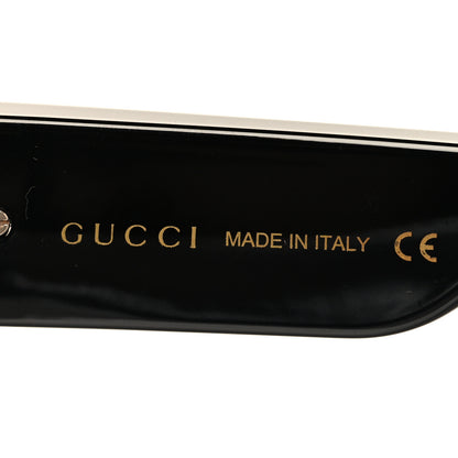 Gucci Acetate Aviator Sunglasses GG0665S Black 5 of 10