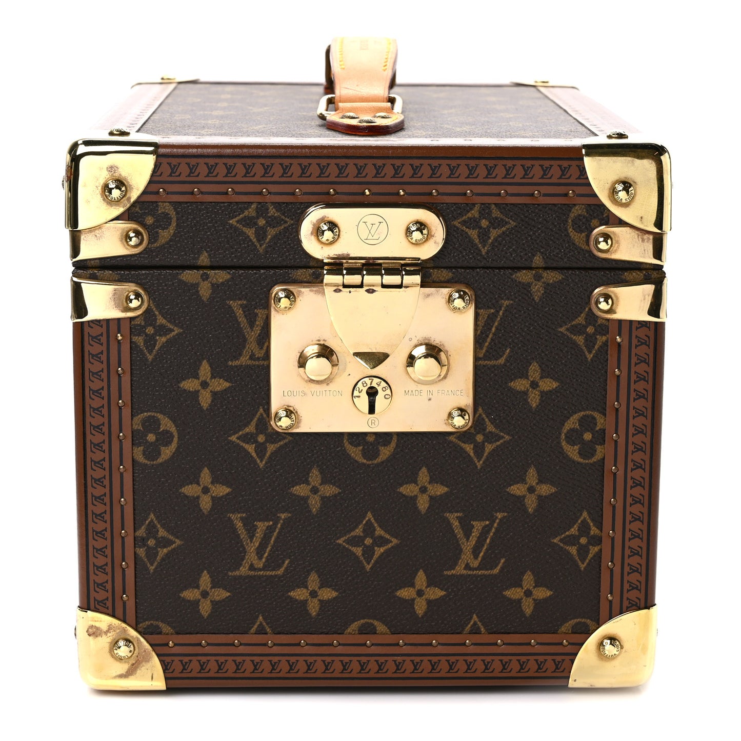 Monogram Boite Flacons Beauty Train Trunk Case