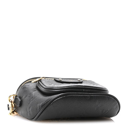 Louis Vuitton Empreinte Mini Bumbag Black 3 of 8