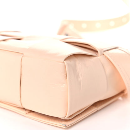 Bottega Veneta Paper Calfskin Intrecciato Cassette Belt Bag Melon Washed 5 of 9