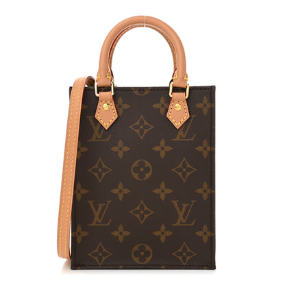 Louis Vuitton Monogram Petit Sac Plat 1 of 10
