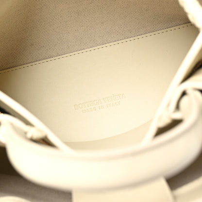 Bottega Veneta Raffia Lambskin Torchon Small Andiamo Shoulder Bag Sea Salt Natural 5 of 9