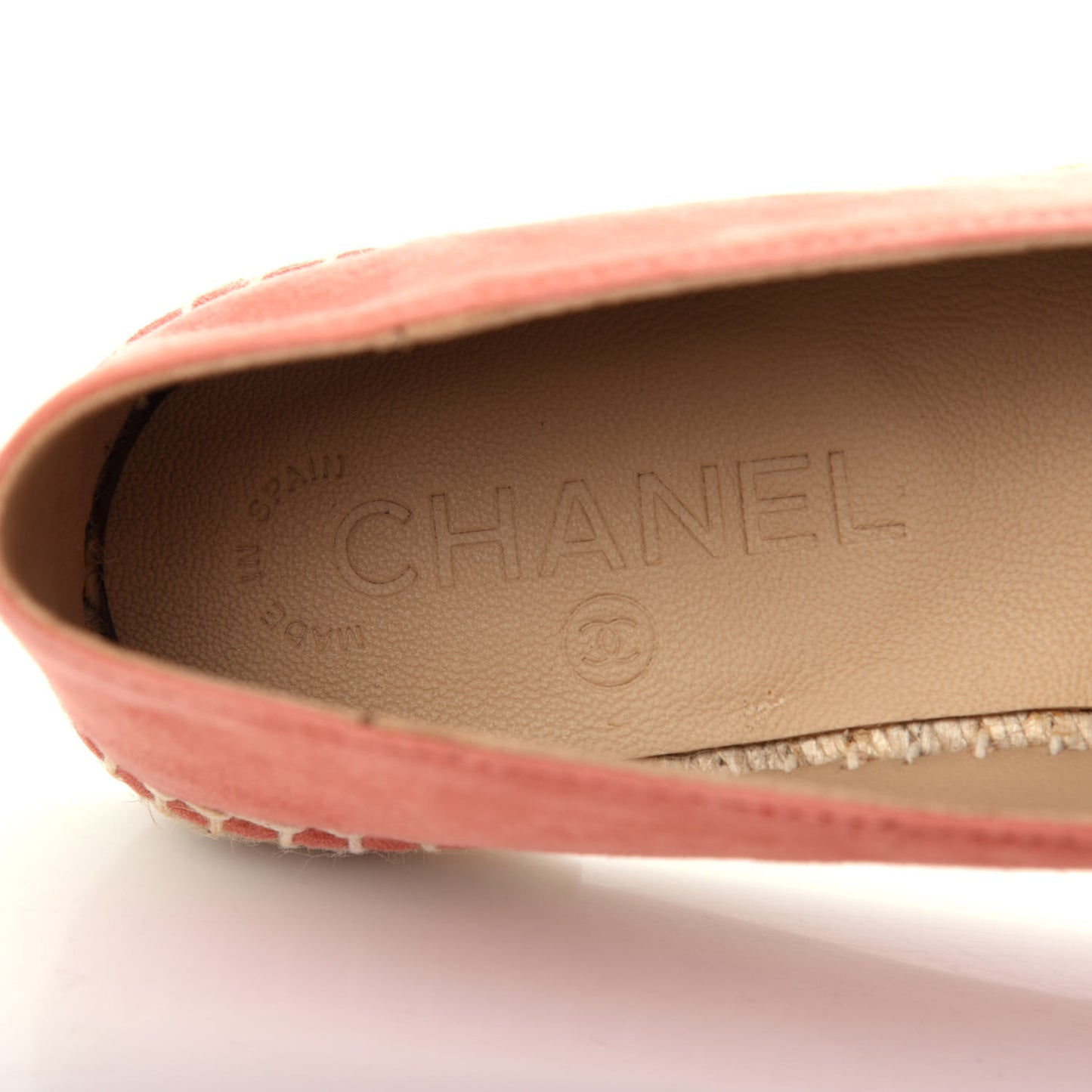 Suede CC Espadrilles 37 Pink