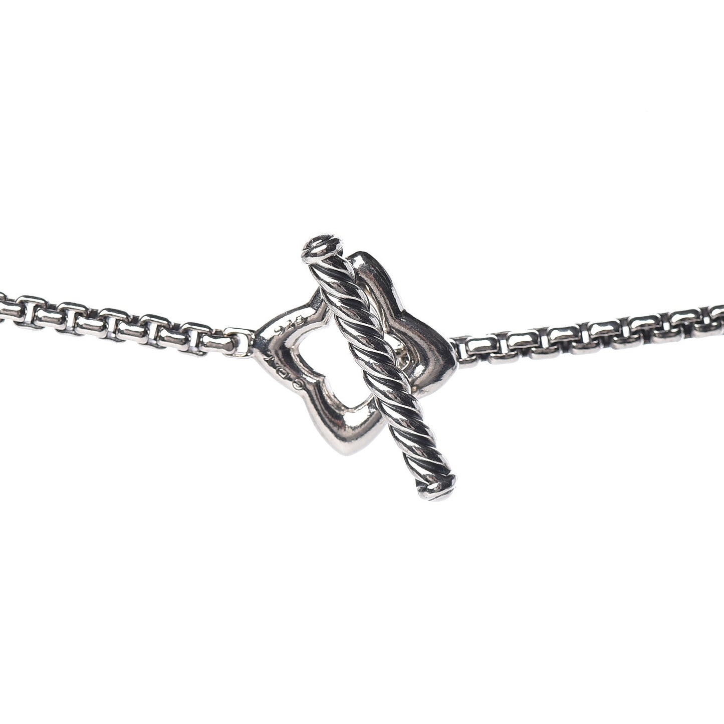 Sterling Silver 25mm Quatrefoil Chain Necklace
