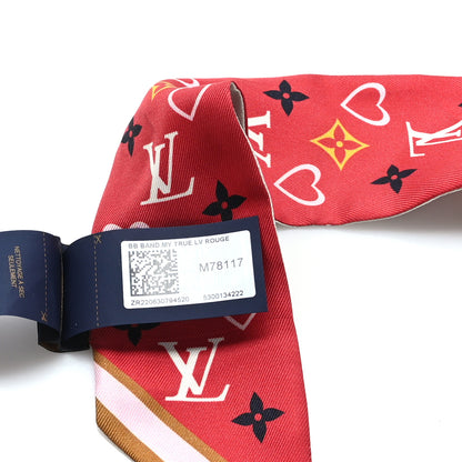 Louis Vuitton Silk My True LV BB Bandeau Red 3 of 4