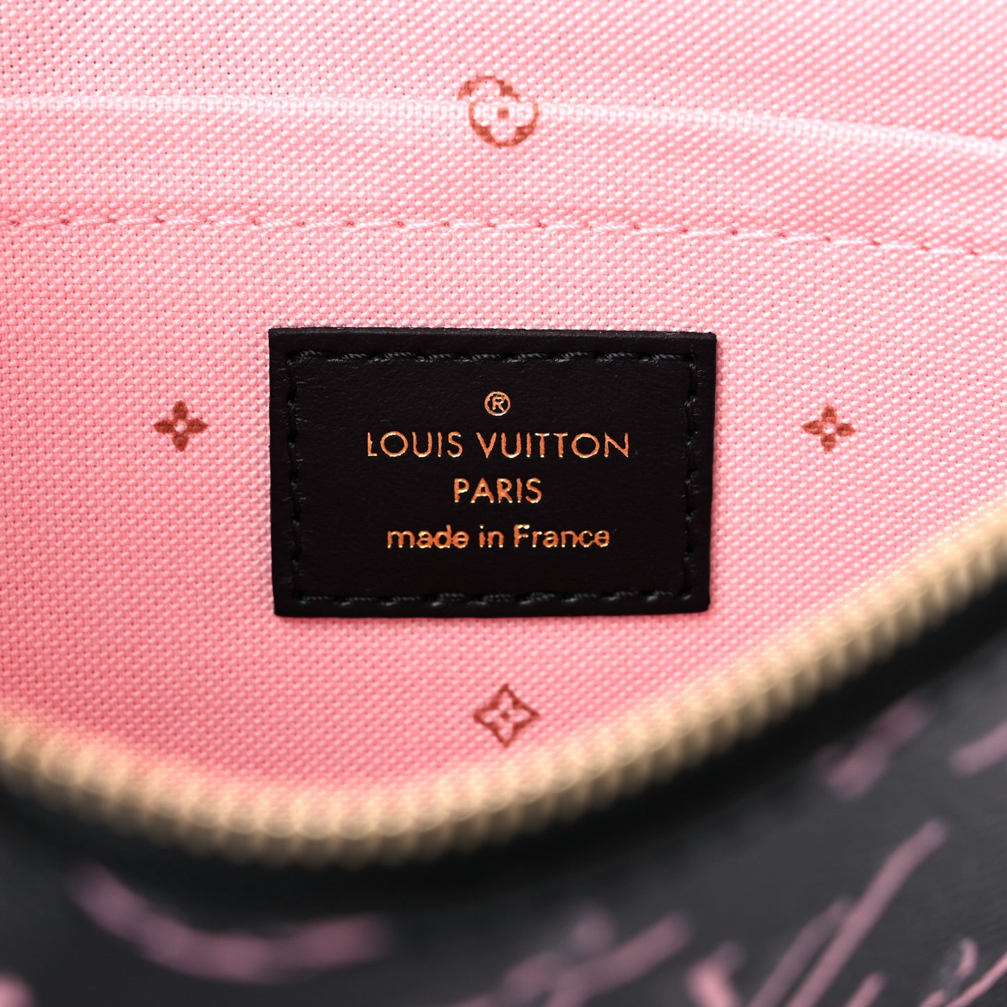 Monogram Fall For You Neverfull MM GM Pochette Black