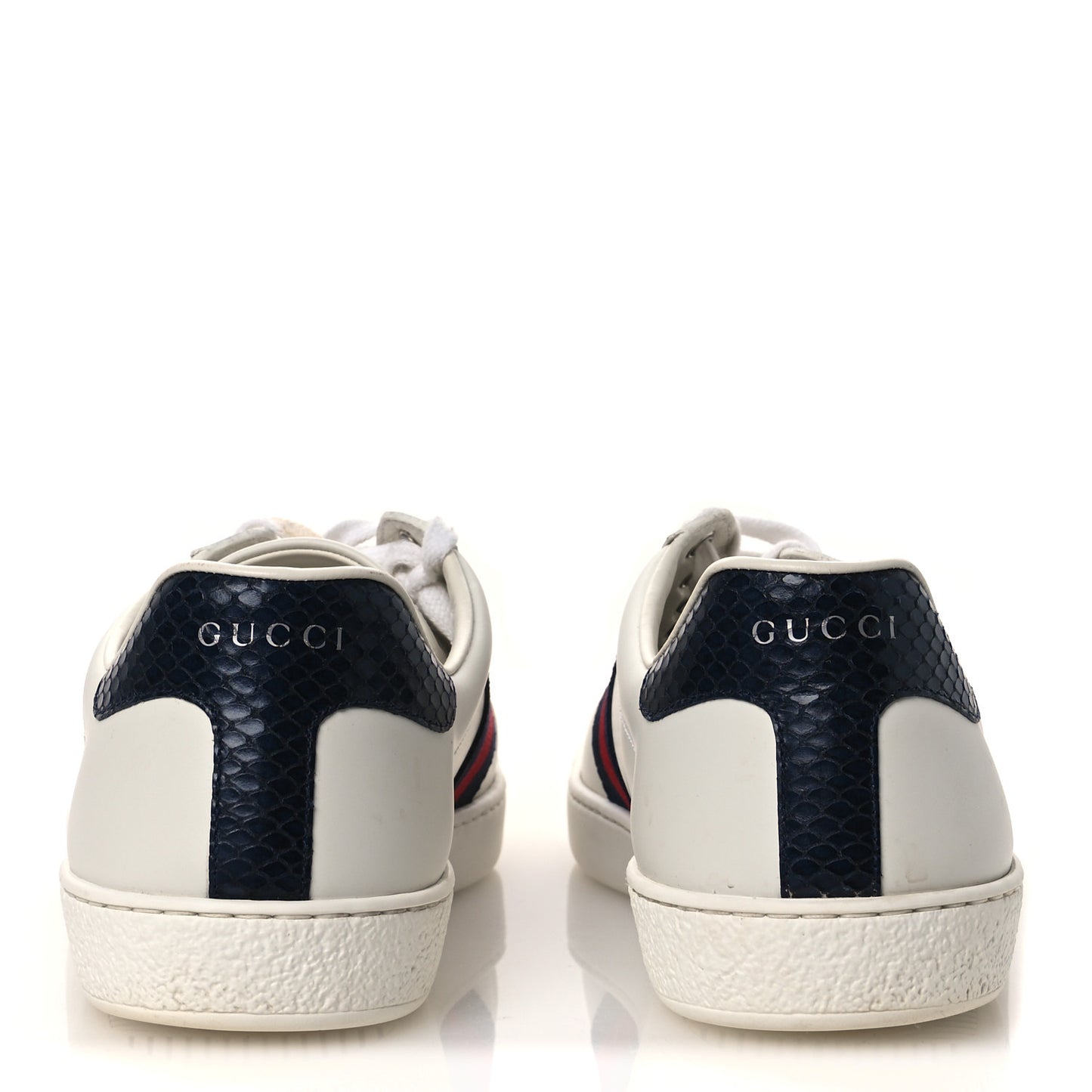 Calfskin Ayers Web Mens Ace Sneakers 10.5 White Blue