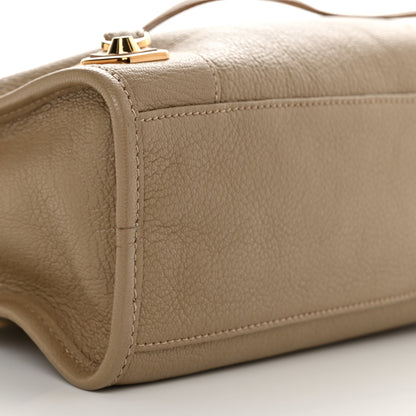 Balenciaga Chevre Gold Metallic Edge Hardware S City Beige Latte 9 of 10