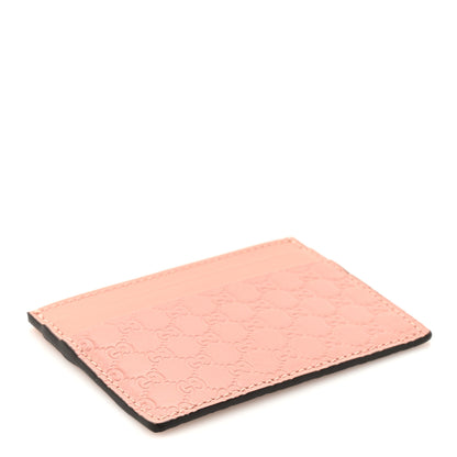 Gucci Microguccissima Card Holder Soft Pink 4 of 6